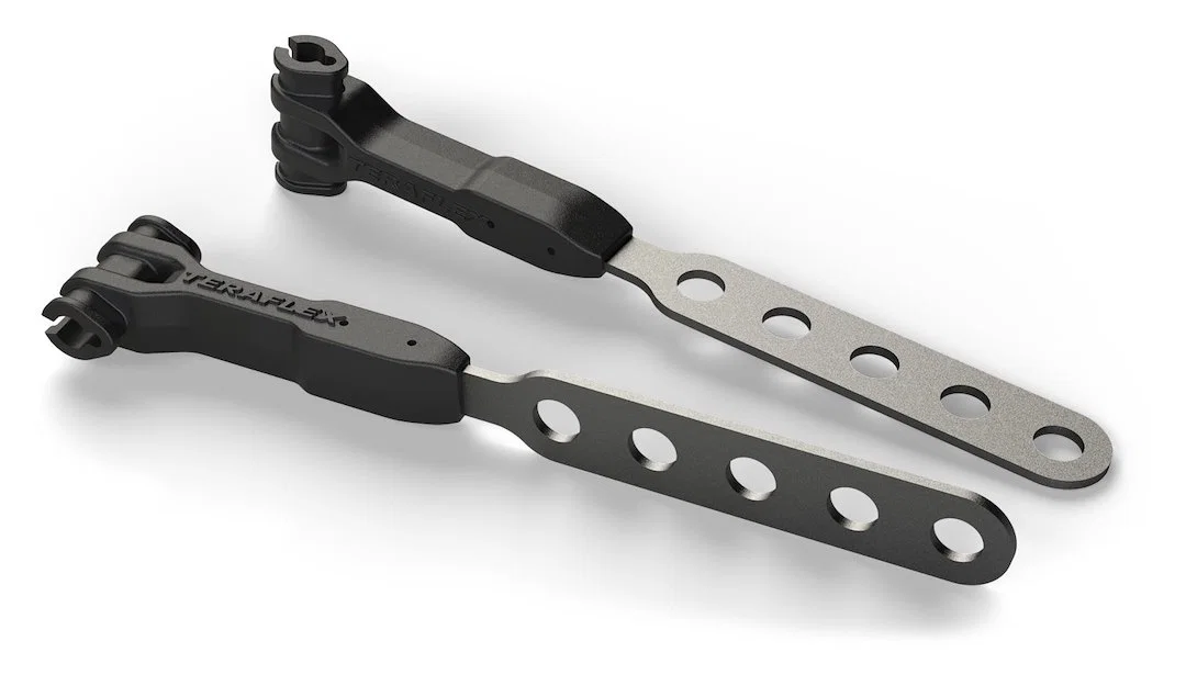 1101356 – TERAFLEX Brake Line Relocation Bracket, With 5 Mounting Holes With 2 Brackets/ 8 Zip Ties